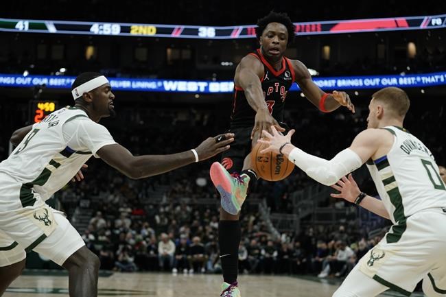 Pascal Siakam has triple-double, Raptors beat Bucks 103-96 | iNFOnews.ca
