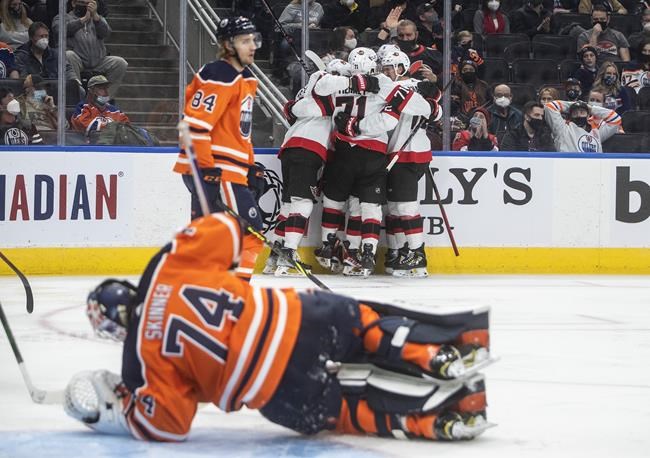 Ottawa Senators score five times in 3rd period, rally for 6-4 victory over Oilers | iNFOnews.ca Ottawa Senators score five times in 3rd period, rally for 6-4 victory over Oilers | iNFOnews.ca