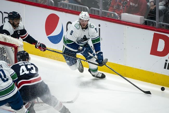 Pettersson scores twice, Canucks beat Capitals to snap skid | iNFOnews.ca Pettersson scores twice, Canucks beat Capitals to snap skid | iNFOnews.ca