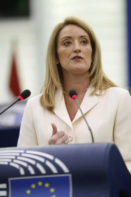 Malta legislator becomes 3rd female EU Parliament president | iNFOnews.ca