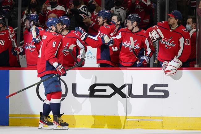 Ovechkin scores 27th goal, Capitals beat Jets in overtime | iNFOnews.ca