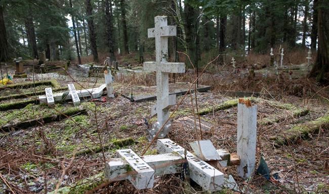 Headstones, crosses vandalized at Russian cemetery in Alaska | iNFOnews.ca CP495478909