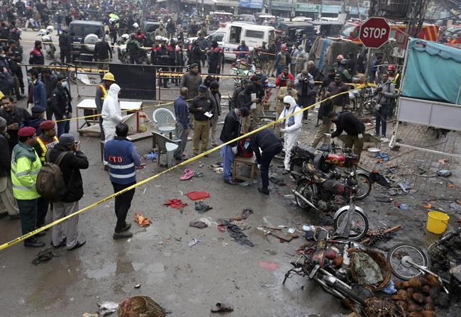 Pakistani police: Bomb in city of Lahore kills 3, wounds 28 | iNFOnews.ca