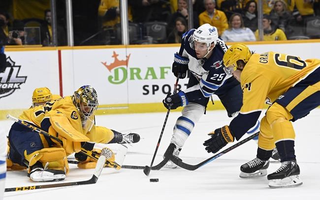 Johansen, Granlund lead Predators over Jets 5-2 to stop skid | iNFOnews.ca