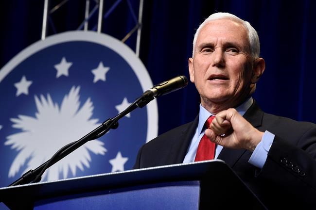 Pence schedules yet another spring trip to South Carolina | iNFOnews.ca