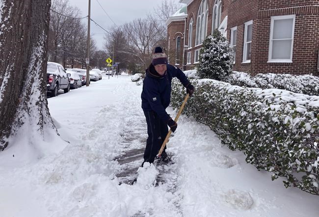 Coast along Virginia and the Carolinas gets snow, ice | iNFOnews.ca