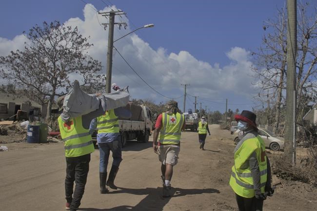 4 Japanese planes fly more aid to Tonga after volcanic blast | iNFOnews.ca
