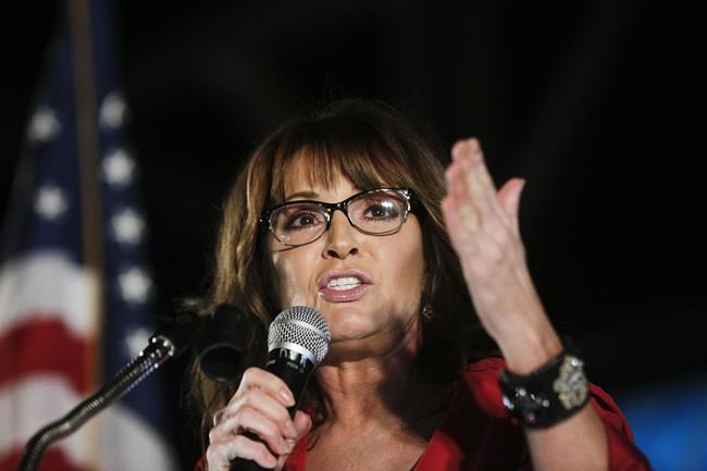 Palin COVID-19 tests delay libel trial against NY Times | iNFOnews.ca
