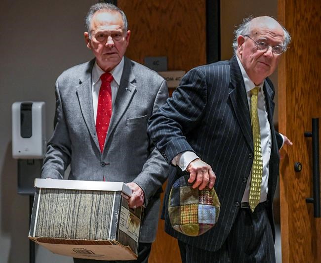 Jury begins deliberations in Roy Moore defamation case | iNFOnews.ca