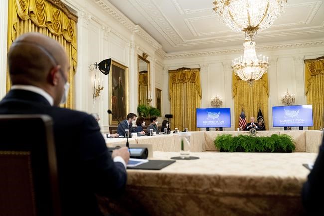 Biden caught on hot mic swearing at Fox News reporter | iNFOnews.ca