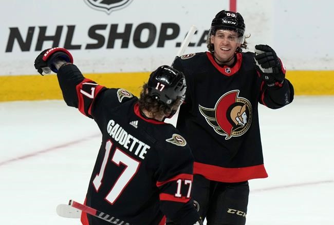 Ennis records hat-trick to lead Ottawa Senators to 5-0 win over the Buffalo Sabres | iNFOnews.ca Ennis records hat-trick to lead Ottawa Senators to 5-0 win over the Buffalo Sabres | iNFOnews.ca