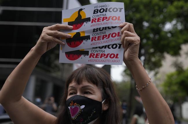 Peru bans Repsol execs from leaving country after oil spill | iNFOnews.ca