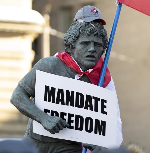 Officials decry 'desecration' of monuments during Ottawa protest | iNFOnews.ca