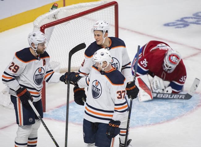 Hyman, Draisaitl lead Edmonton past struggling Habs 7-2; Kane scores in Oilers debut | iNFOnews.ca
