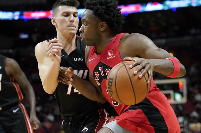 Fred VanVleet, Raptors outlast Heat 124-120 in triple OT | iNFOnews.ca Fred VanVleet, Raptors outlast Heat 124-120 in triple OT | iNFOnews.ca