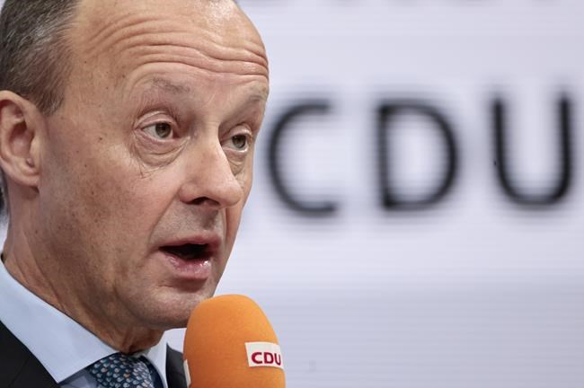 Merz takes over as center-right opposition leader in Germany | iNFOnews.ca