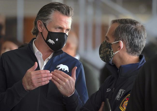 California governor criticized again for not wearing a mask | iNFOnews.ca