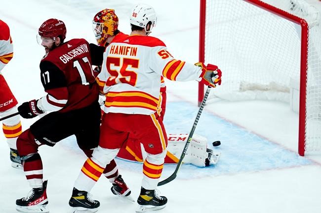 Tanev's 4-point game leads Calgary to 4-2 win over Arizona | iNFOnews.ca