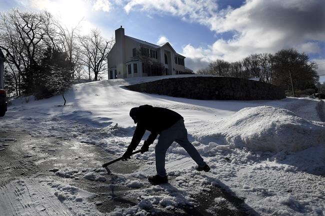 Winter storm blows out to sea, but some areas without power | iNFOnews.ca