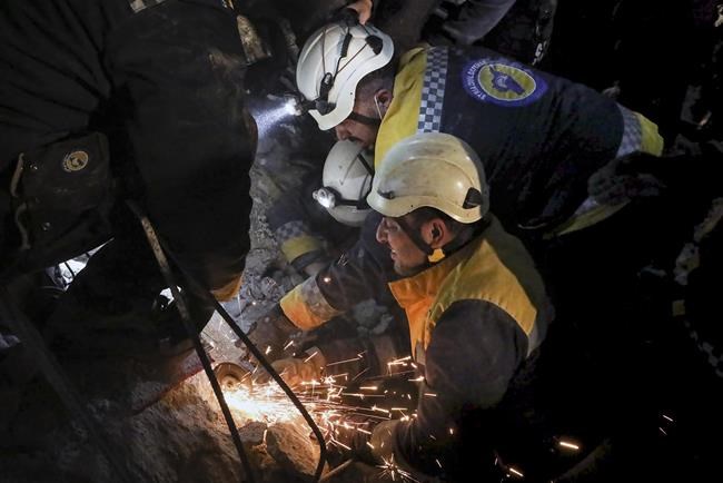 Building collapses in Syria, killing woman and 3 children | iNFOnews.ca Building collapses in Syria, killing woman and 3 children | iNFOnews.ca