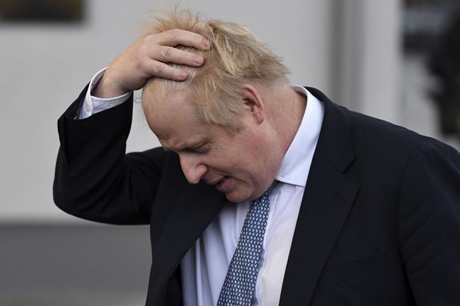 UK prime minister contacted by police over lockdown parties | iNFOnews.ca CP592687851