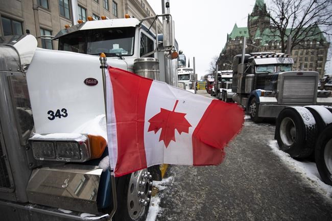 Maple Leaf flies at protests, the flag is a collective symbol with individual meaning | iNFOnews.ca Maple Leaf flies at protests, the flag is a collective symbol with individual meaning | iNFOnews.ca