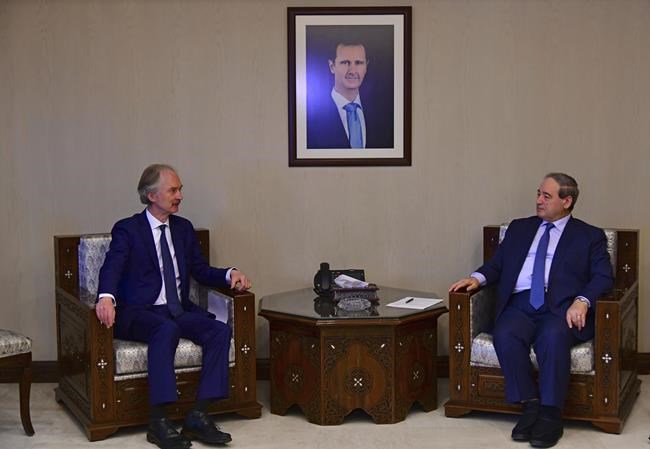 UN envoy says Syria constitution talks to resume, 4 killed | iNFOnews.ca