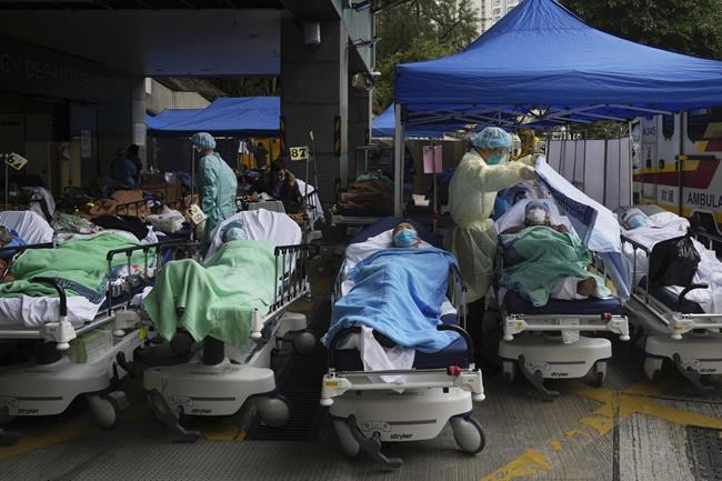Hong Kong reports more than 6,000 new cases in virus surge | iNFOnews.ca