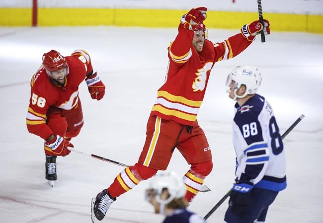Flames beat Jets to match franchise-best 10-game winning streak | iNFOnews.ca