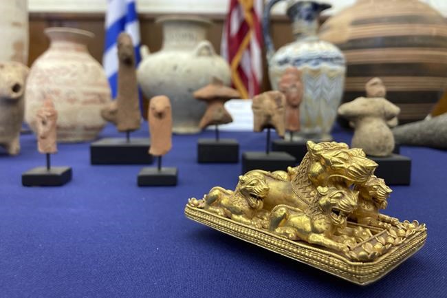 Manhattan DA returns artifacts worth $20 million to Greece | iNFOnews.ca Manhattan DA returns artifacts worth $20 million to Greece | iNFOnews.ca