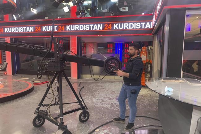 Iraqi PM inspects site of Iranian missile attack in north | iNFOnews.ca