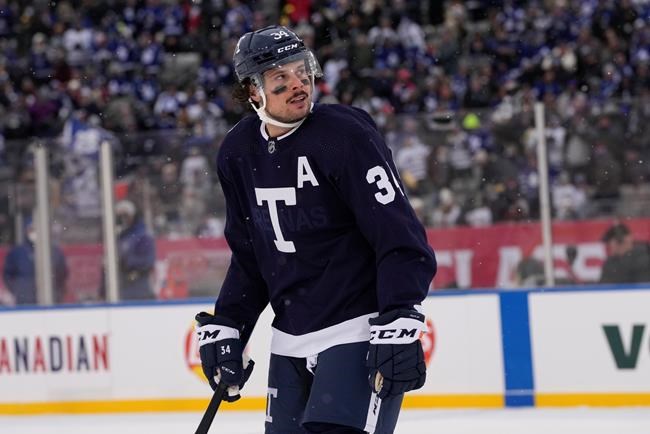 Maple Leafs star Matthews suspended two games for cross-checking Sabres' Dahlin | iNFOnews.ca