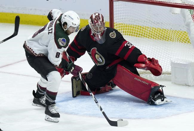 Schmaltz scores winner to lift Coyotes to 5-3 win over Senators | iNFOnews.ca