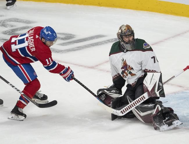Red-hot Coyotes end Eastern Conference trip with 6-3 win over Canadiens | iNFOnews.ca