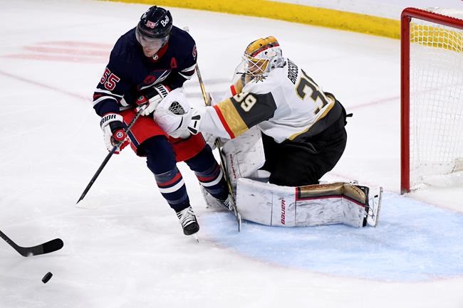 Connor scores for fifth straight game to lead Jets 7-3 over Golden Knights | iNFOnews.ca