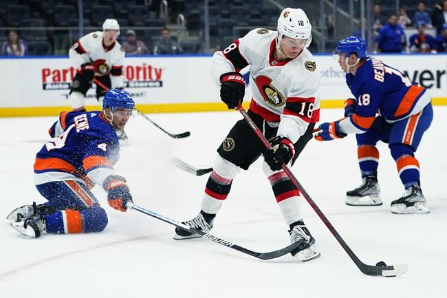 Varlamov, Mayfield help Islanders beat Senators 3-0 | iNFOnews.ca