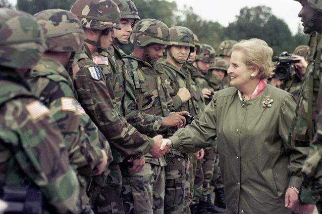 Albright fled the Nazis, climbed to the summit of diplomacy | iNFOnews.ca Albright fled the Nazis, climbed to the summit of diplomacy | iNFOnews.ca