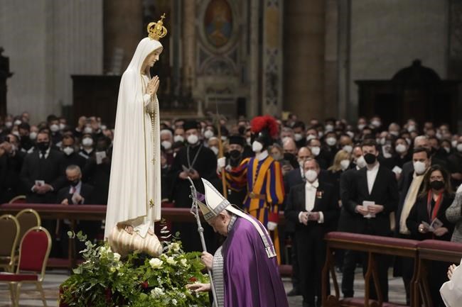 Pope's peace prayer for Ukraine recalls Fatima prophecy | iNFOnews.ca