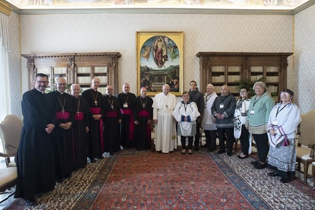 'Truth, justice and healing:' Métis and Inuit delegates meet with Pope Francis | iNFOnews.ca 'Truth, justice and healing:' Métis and Inuit delegates meet with Pope Francis | iNFOnews.ca