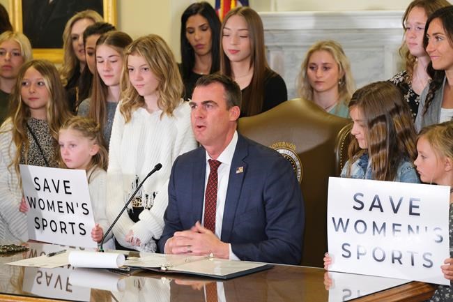 Oklahoma, Arizona governors sign transgender sports bans | iNFOnews.ca