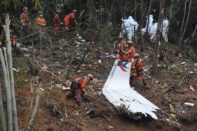 Search finds 49,000 pieces of plane in China Eastern crash | iNFOnews.ca