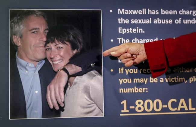 Judge upholds Ghislaine Maxwell's sex trafficking conviction | iNFOnews.ca