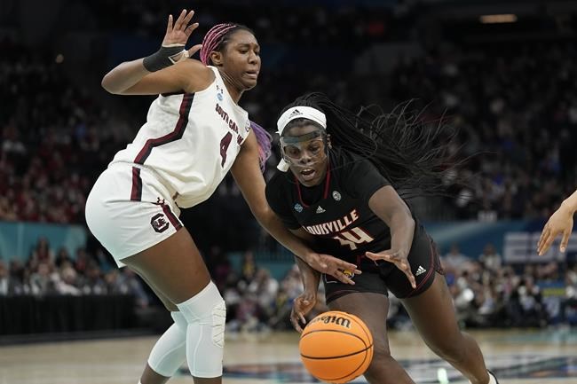 South Carolina women top Louisville, advance to title game | iNFOnews.ca South Carolina women top Louisville, advance to title game | iNFOnews.ca