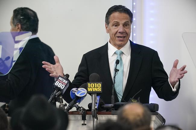 Cuomo files suit against NY ethics board over book profits | iNFOnews.ca