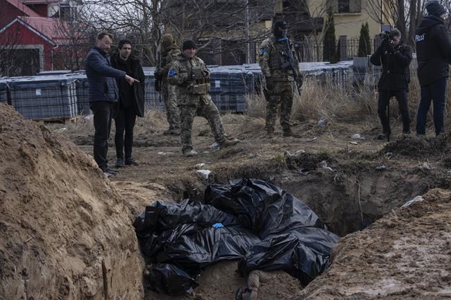Russian media campaign falsely claims Bucha deaths are fakes | iNFOnews.ca Russian media campaign falsely claims Bucha deaths are fakes | iNFOnews.ca
