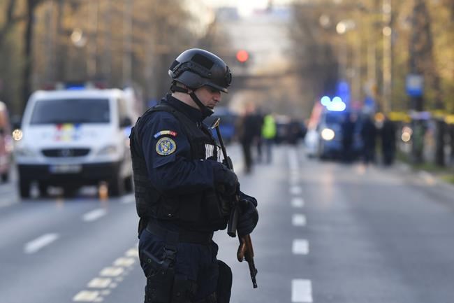 Car rams Russian Embassy gate in Romania, driver dead | iNFOnews.ca Car rams Russian Embassy gate in Romania, driver dead | iNFOnews.ca