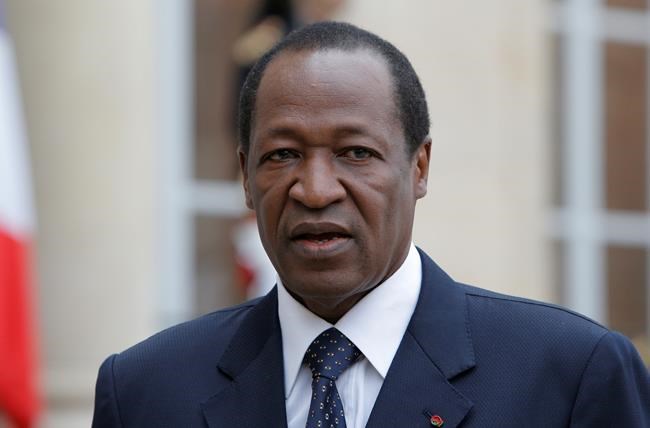 Burkina Faso tribunal sentences ex-leader Compaore to life | iNFOnews.ca