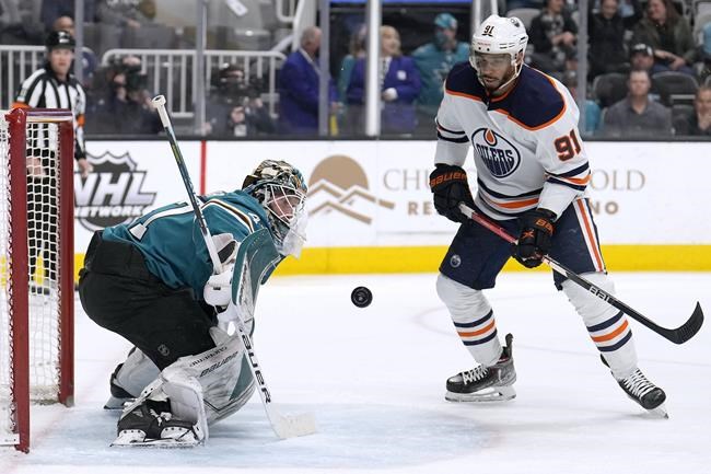 Oilers winger Evander Kane fined for kneeing Kings defenceman Sean Durzi | iNFOnews.ca CP975971318