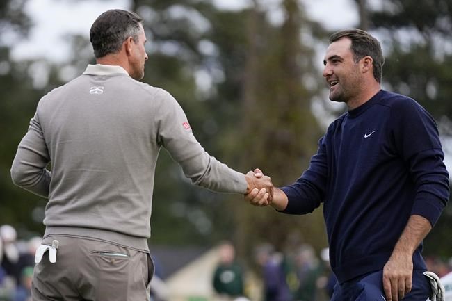 Live Updates | Scheffler fires 67, leads Masters by 5 | iNFOnews.ca CP828214198