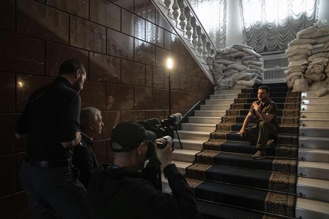 The AP Interview: Zelenskyy seeks peace despite atrocities | iNFOnews.ca